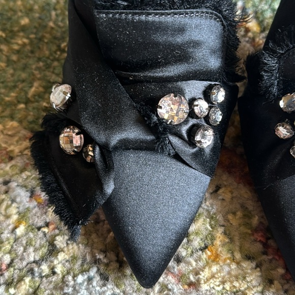 NINE WEST HEELS SHOES IN SZ 6M… WORN ONE TIME TO A WEDDING…3” HEEL…LIKE NEW! - Picture 3 of 8